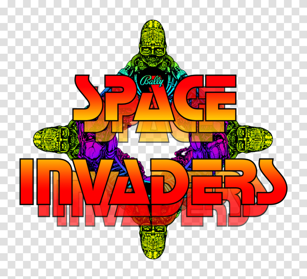 Space Invaders, Pac Man, Poster, Advertisement Transparent Png