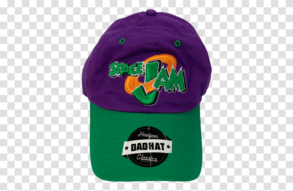 Space Jam Purple Dad Hat Space Jam Hat, Clothing, Cap, Baseball Cap, Swimming Cap Transparent Png