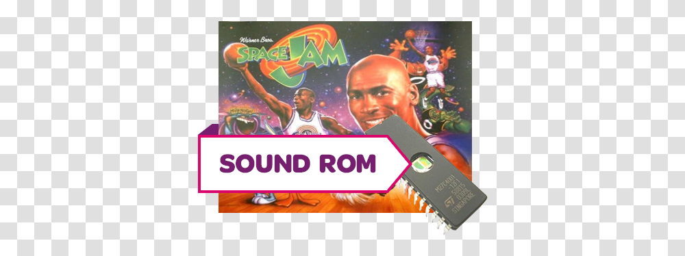 Space Jam Sound Rom U21 Flyer, Person, Human, Electronics, Poster Transparent Png