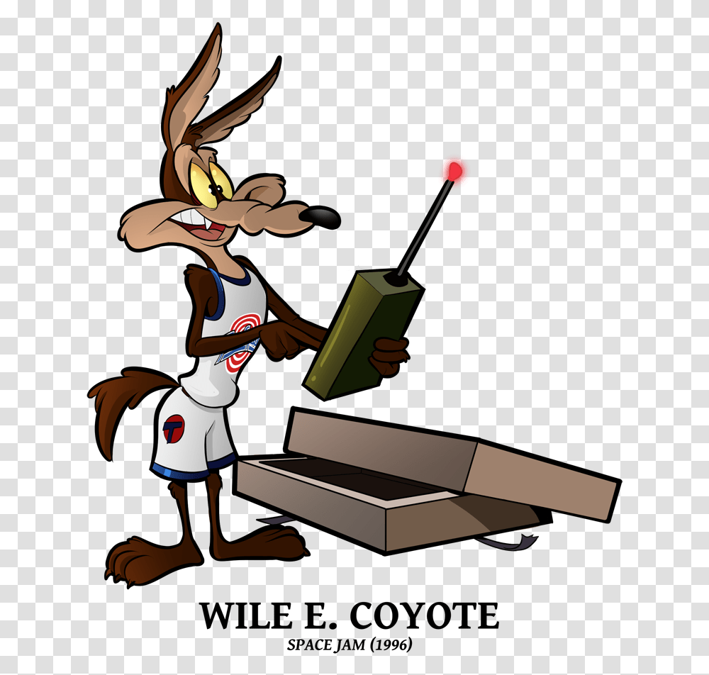 Space Jam Wile E Coyote, Person, Human, Weapon, Weaponry Transparent Png