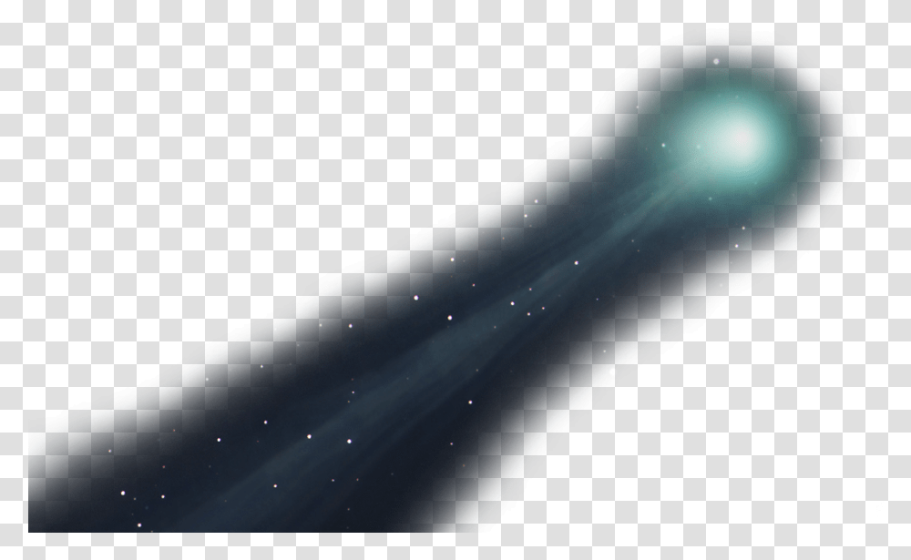 Space Light Comet Picture Comet, Nature, Outdoors, Outer Space, Night Transparent Png
