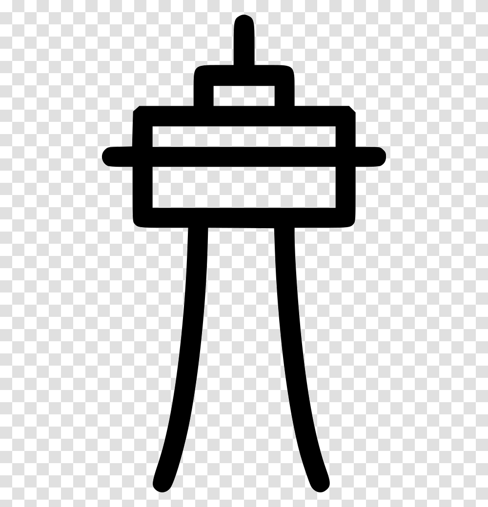 Space Needle Icon, Cross, Torii, Gate Transparent Png