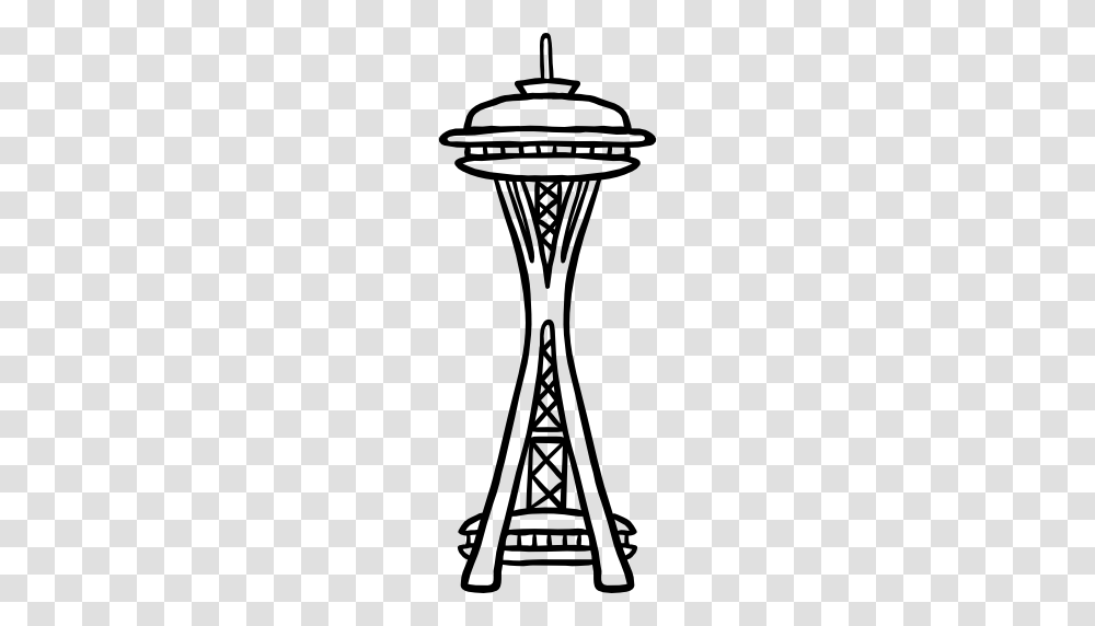 Space Needle, Lamp, Stand, Shop, Hourglass Transparent Png