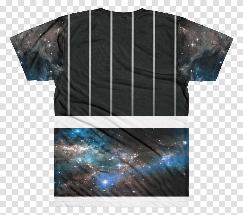 Space Pinstripe Tee Short Sleeve, Collage, Poster, Advertisement, Clothing Transparent Png