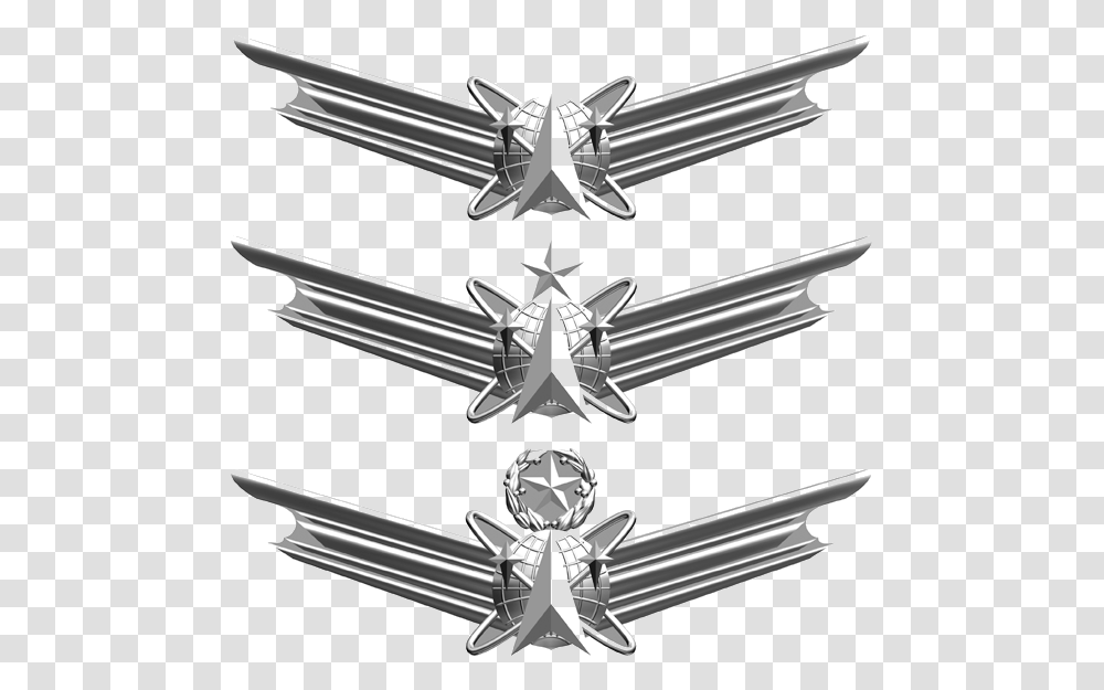 Space Professional Badges Army Space Cadre Badge, Emblem, Logo, Trademark Transparent Png