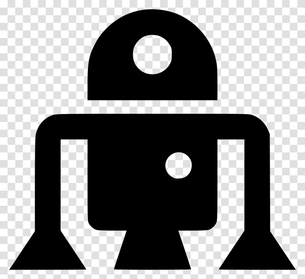 Space Robot Circle, Stencil, Mailbox, Letterbox Transparent Png