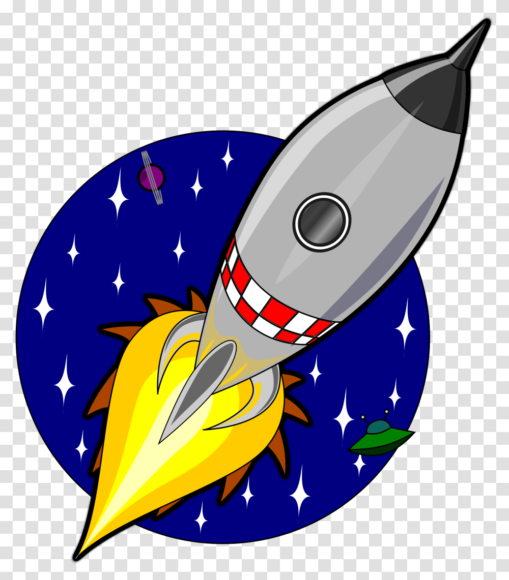 Space Rocket Background Image Arts Rocket Clipart, Weapon, Weaponry, Bomb, Torpedo Transparent Png