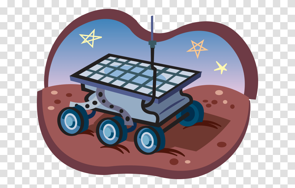 Space Rover Cartoon, Wagon, Vehicle, Transportation, Carriage Transparent Png