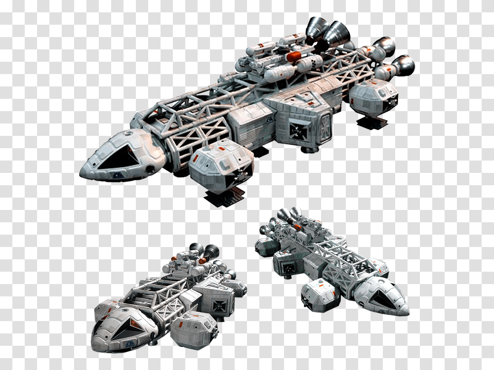 Space Ship Model Moon Base Alpha 1 Isolated Toy Vehicle, Spaceship, Aircraft, Transportation, Tank Transparent Png