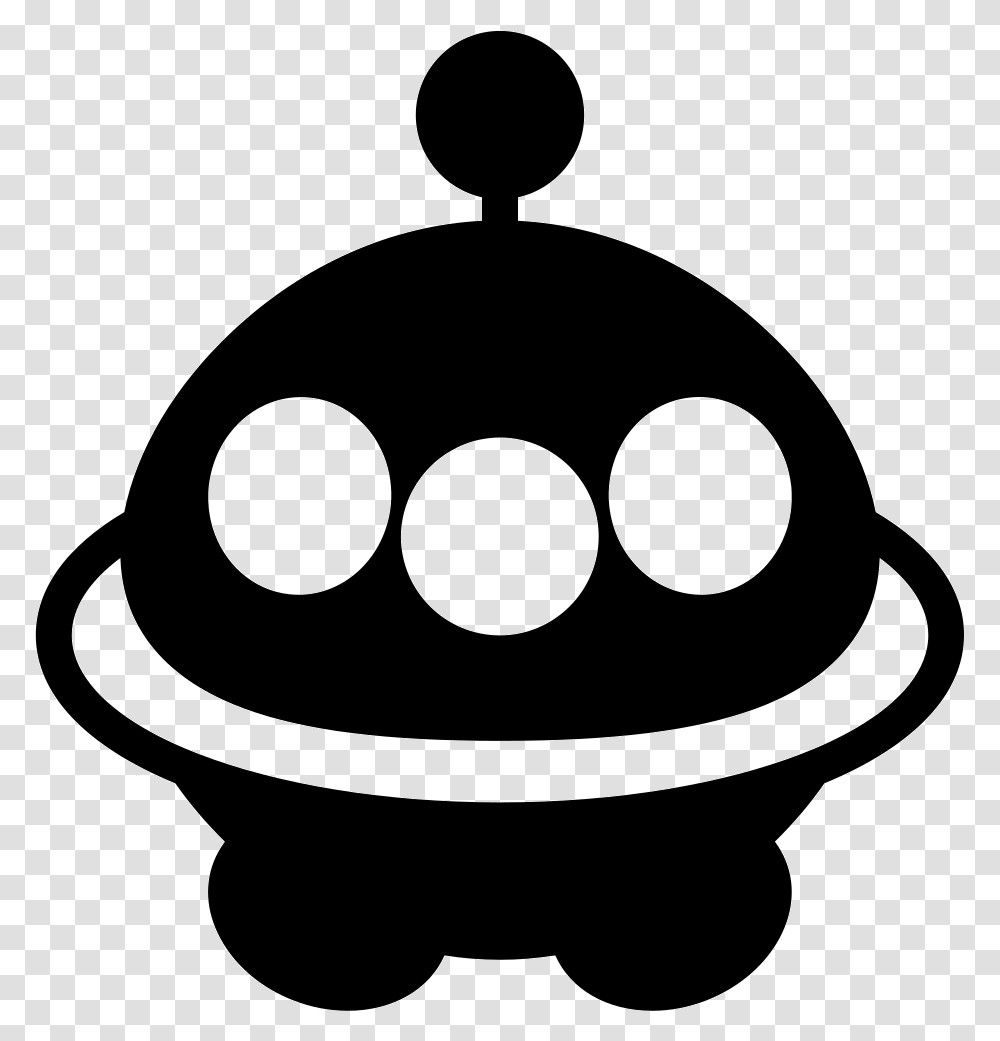 Space Ship Of Aliens, Stencil, Lamp, Silhouette Transparent Png
