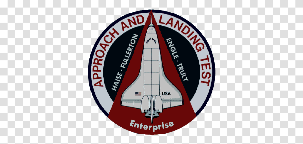 Space Shuttle Enterprise Logo Space Shuttle Enterprise Logo, Symbol, Trademark, Label, Text Transparent Png
