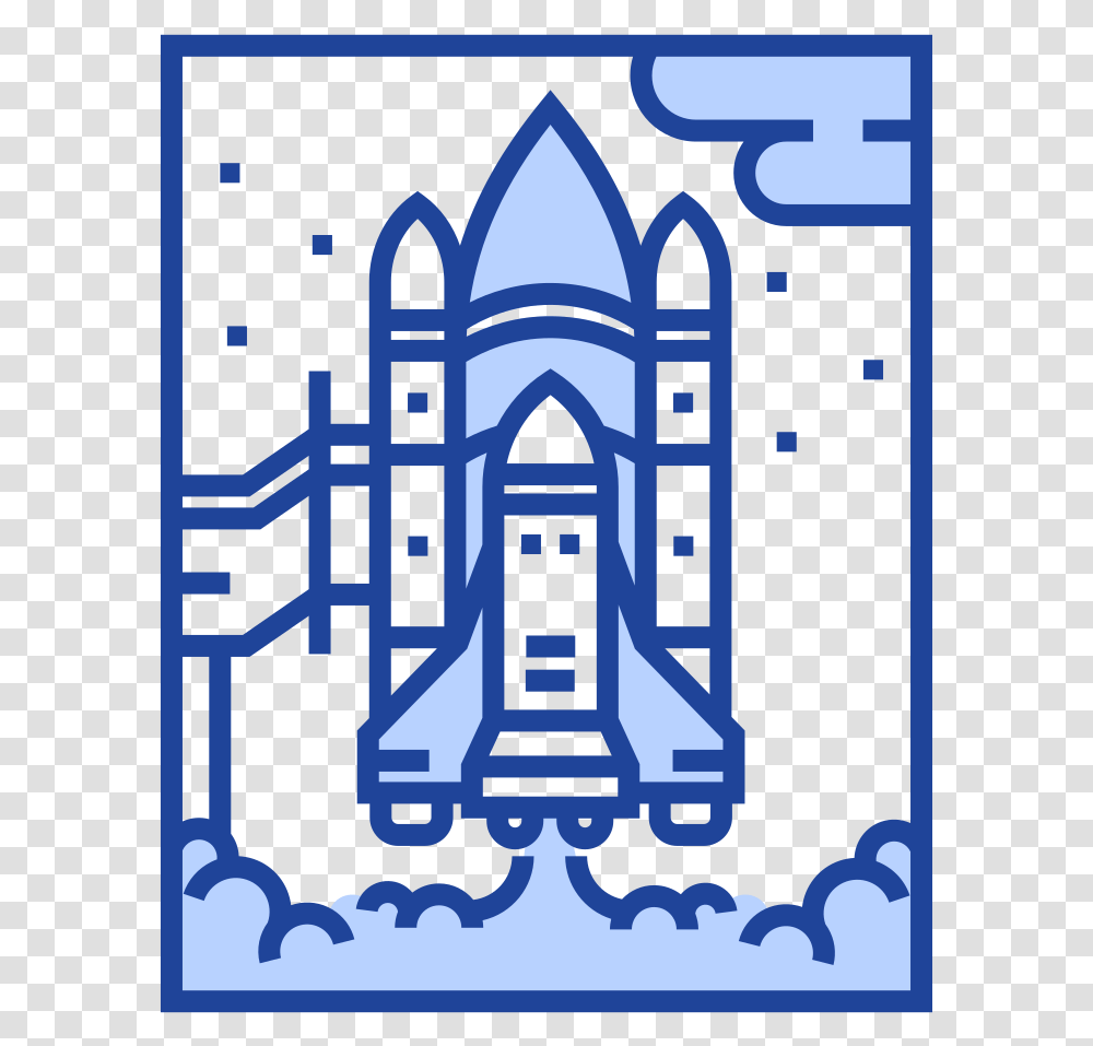 Space Shuttle Icon, Poster, Advertisement Transparent Png