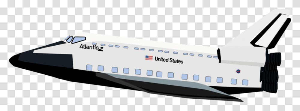 Space Shuttle Two, Vehicle, Transportation, Airplane, Aircraft Transparent Png
