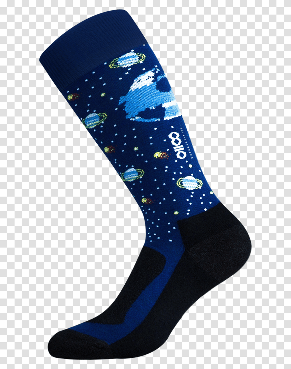 Space Socks Made For Travel Iss On Duty Sock, Clothing, Apparel, Shoe, Footwear Transparent Png