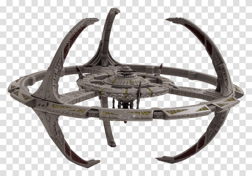 Space Station Model Isolated Star Trek, Animal, Sea Life, Food, Seafood Transparent Png