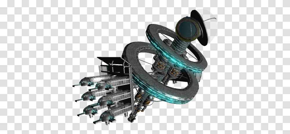 Space Stations Vertical, Machine, Coil, Spiral, Motor Transparent Png