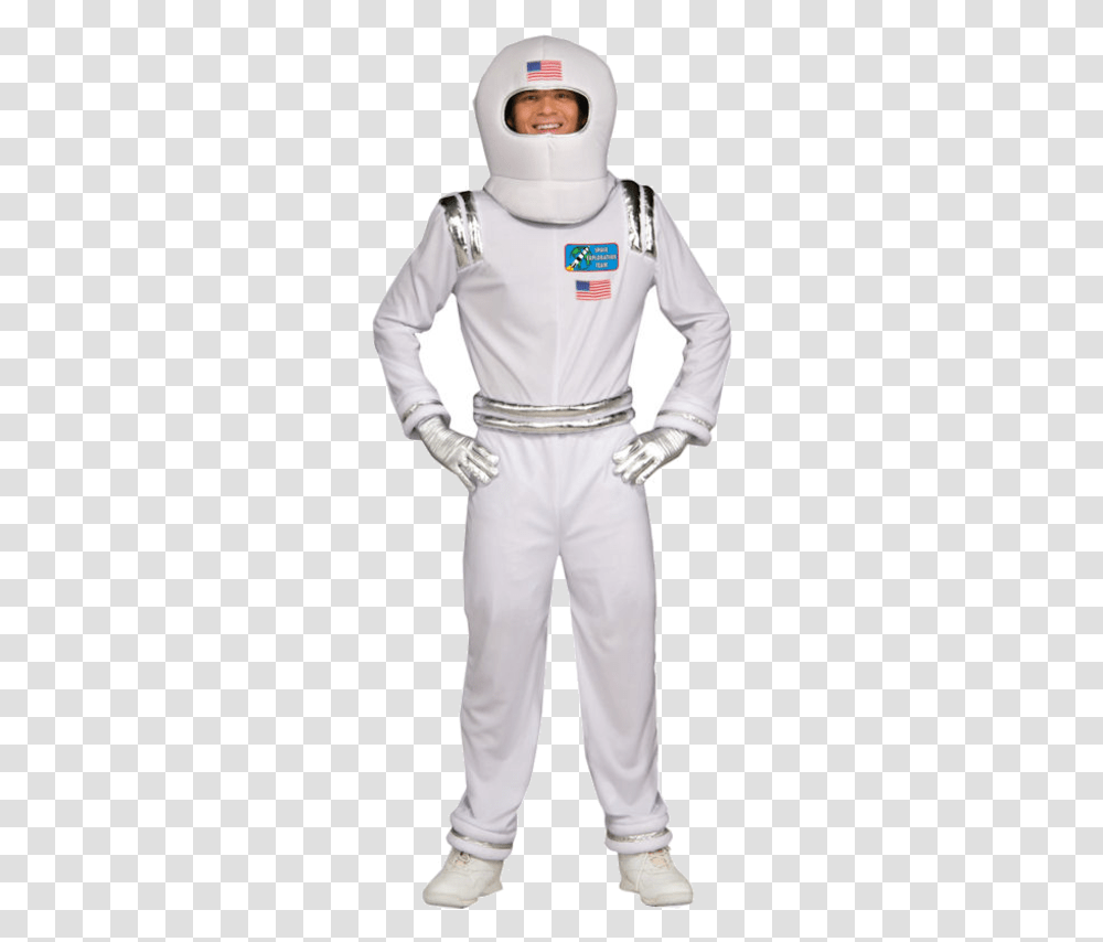 Space Suit Astronaut Dress Up For A Adults, Person, Human, Hoodie, Sweatshirt Transparent Png