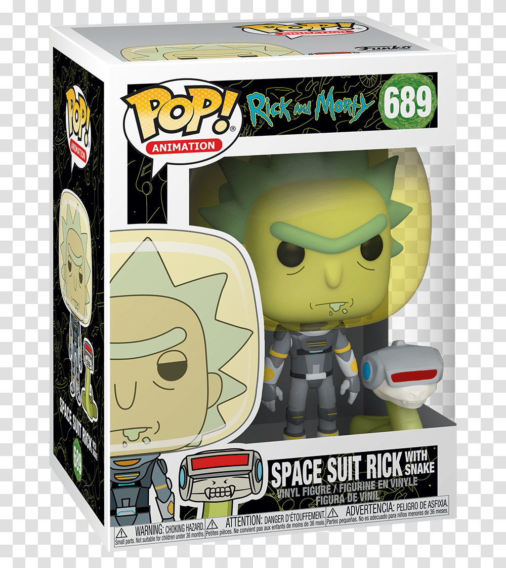 Space Suit Rick With Snake Catalog Funko Everyone Is A Space Suit Rick Funko, Text, Label, Advertisement, Poster Transparent Png
