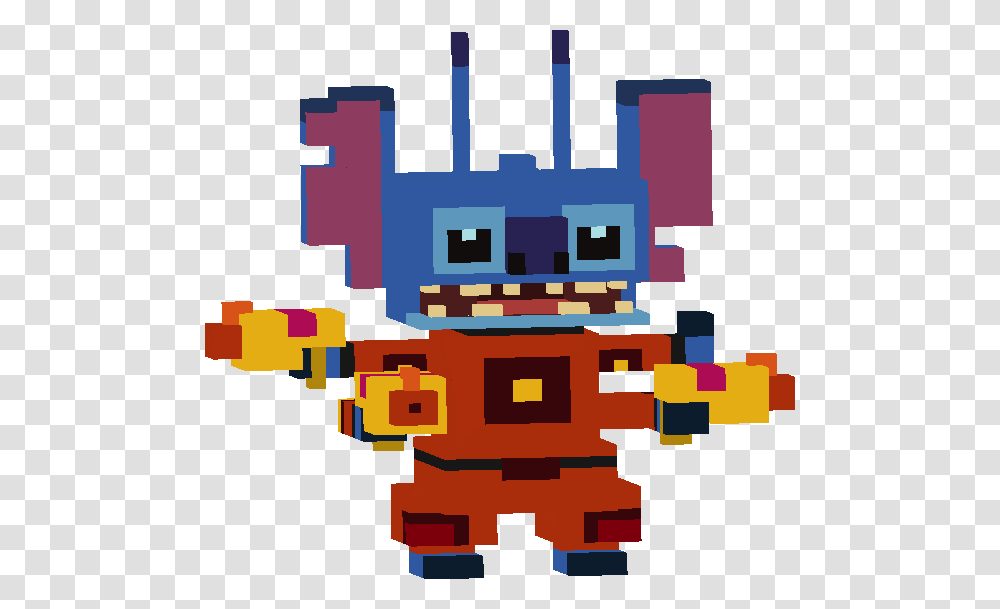 Space Suit Stitch Disney Crossy Road Wikia Fandom Powered, Minecraft, Pac Man Transparent Png