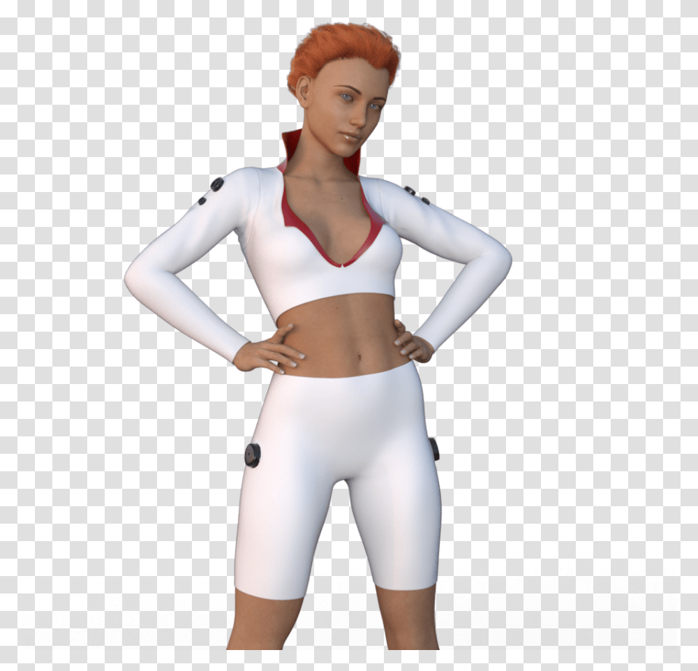 Space Suit - 3d Pixel Studios Spandex, Clothing, Person, Female, Swimwear Transparent Png