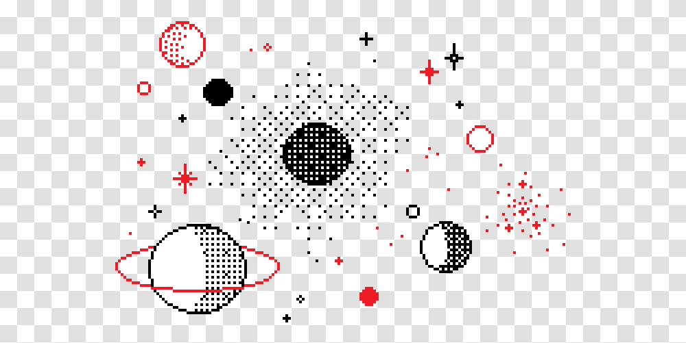 Space Tumblr Space Pixel Art, Paper, Confetti, Pac Man Transparent Png