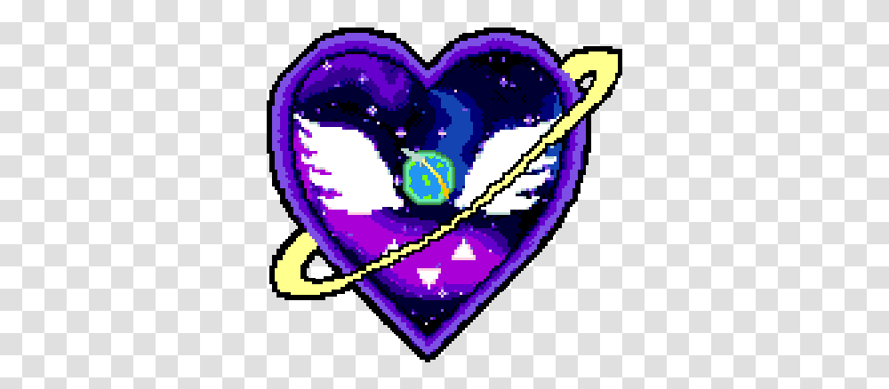 Space Version Of The Deltarune Logo Deltarune Logo, Heart, Purple, Text, Symbol Transparent Png