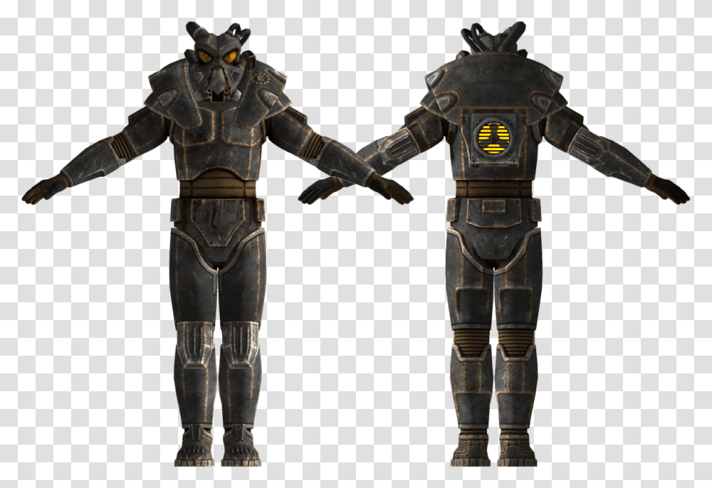 Spacebattles Forums Fallout New Vegas Xo1 Power Armor, Bronze, Person, Figurine Transparent Png
