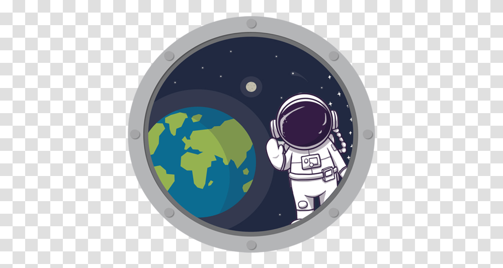 Spacebridge Spbr Token Airdrop Campaigns Space Through A Window Cartoon, Armor, Security, Porthole, Astronomy Transparent Png