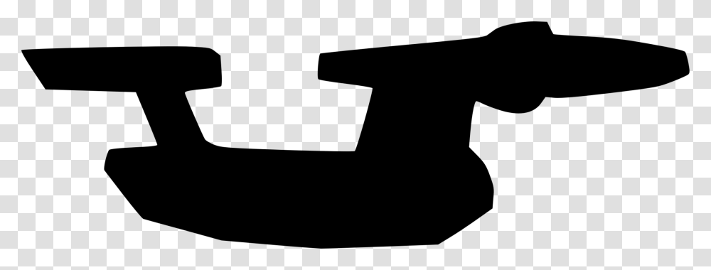 Spacecraft Starship Black And White Unidentified Flying Object, Gray, World Of Warcraft Transparent Png