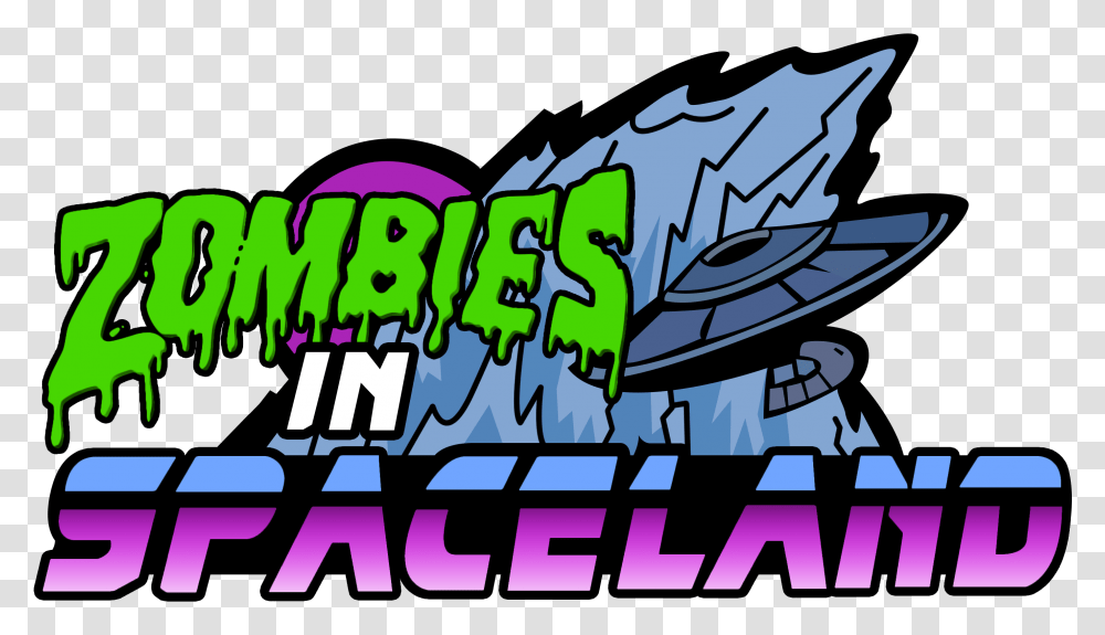 Spaceland Zombies In Spaceland Logo, Text, Bird, Art, Sea Transparent Png