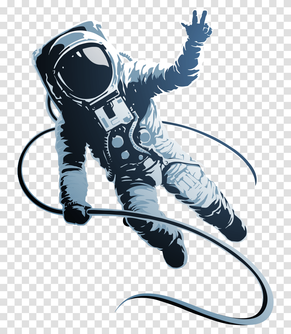 Spaceman Astronaut Illustration, Person, Human Transparent Png