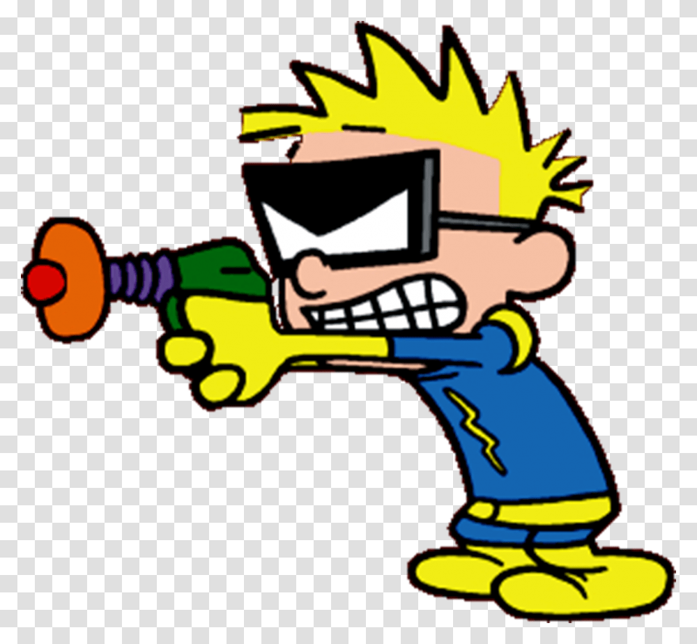 Spaceman Spiff Costumes Calvin And Hobbes Comics, Water Gun, Toy, Video Gaming, Power Drill Transparent Png