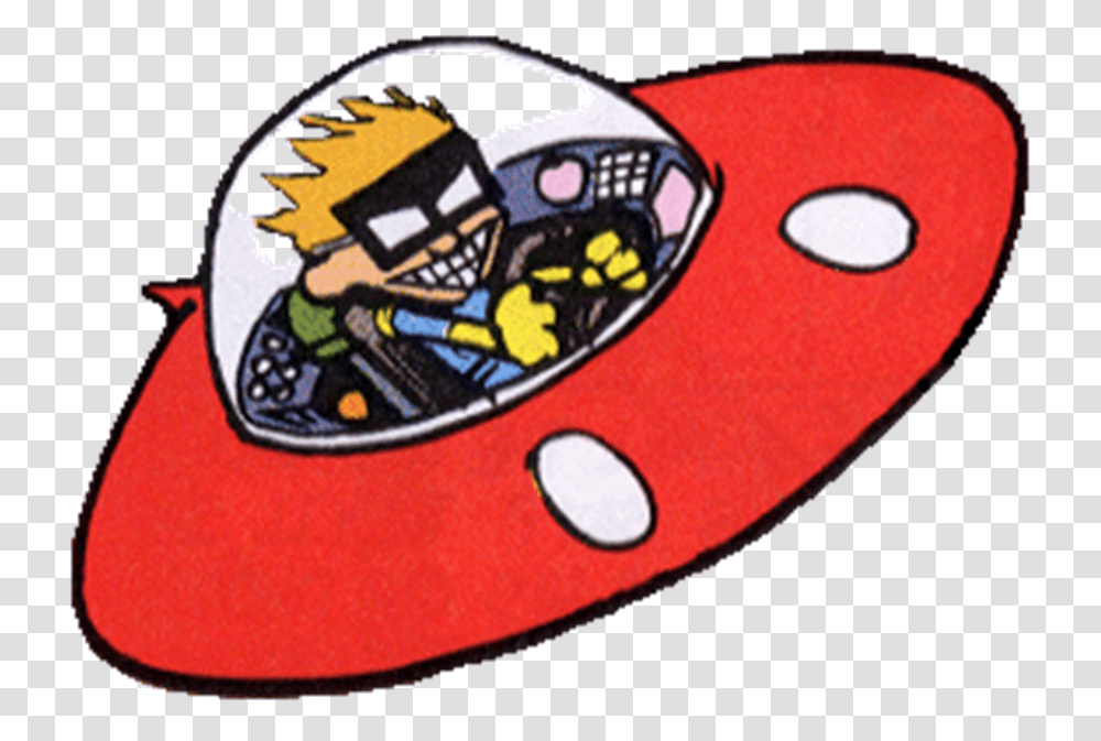 Spaceship Calvin And Hobbes Spaceman Spiff Transparent Png