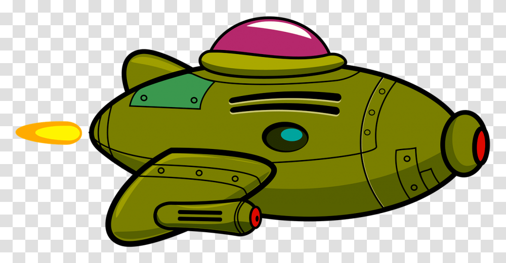 Spaceship Cartoon Plane Space Ship Clipart, Aircraft, Vehicle, Transportation, Graphics Transparent Png