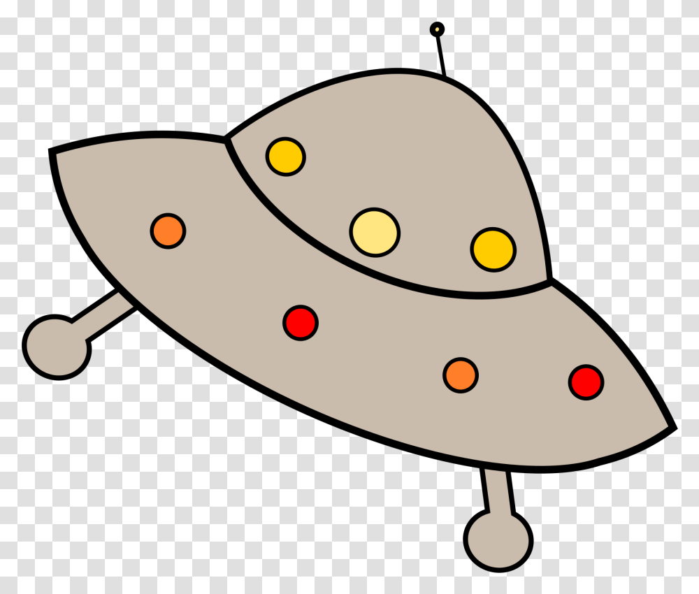 Spaceship Clipart Flying Saucer Desenho De Disco Voador, Clothing, Apparel, Hat, Snowman Transparent Png