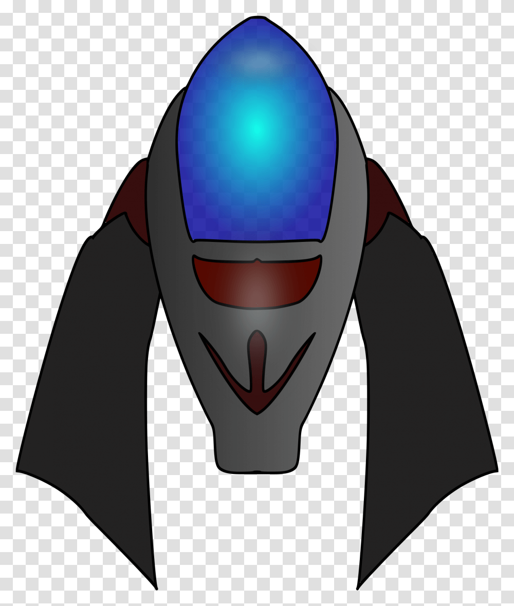 Spaceship Clipart For Games, Hoodie, Helmet, Crash Helmet Transparent Png