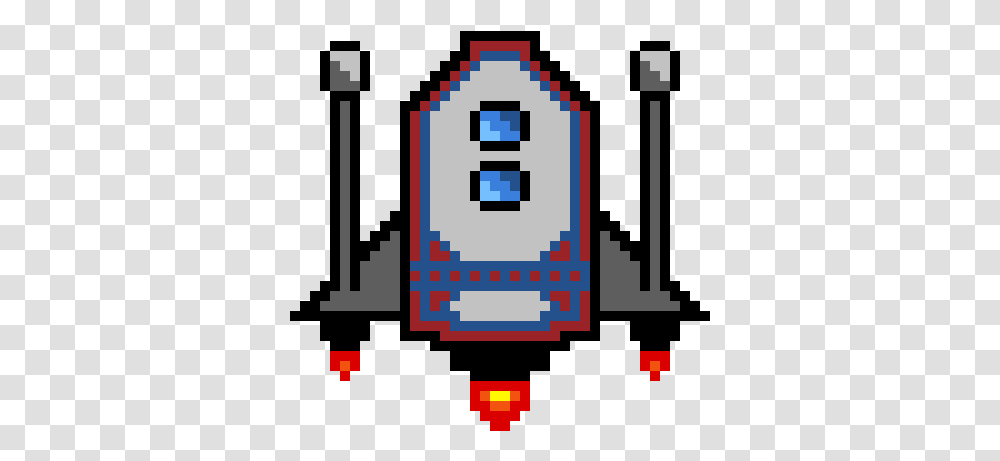 Spaceship Pixel Art Maker Space Ship Pixel Art, Pac Man Transparent Png