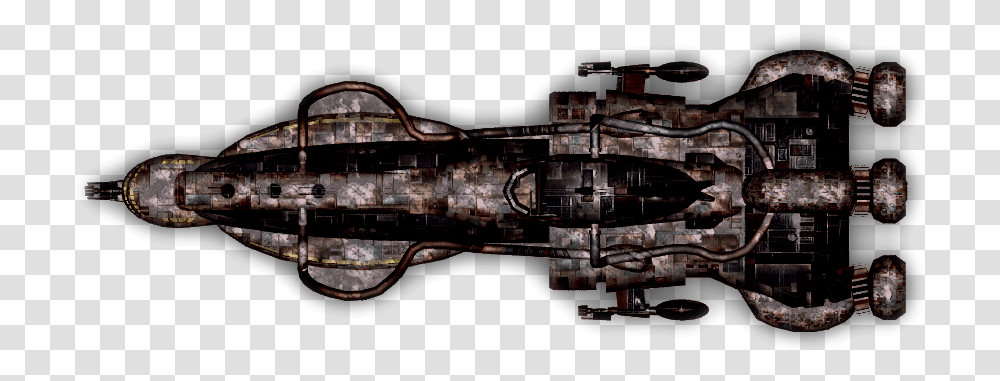 Spaceship Sci Fi Top Down, Aircraft, Vehicle, Transportation, Weapon Transparent Png