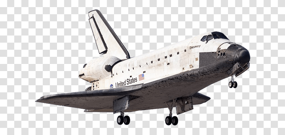 Spaceship Space Shuttle Nasa Isolated Background Space Shuttle No Background, Aircraft, Vehicle, Transportation, Airplane Transparent Png