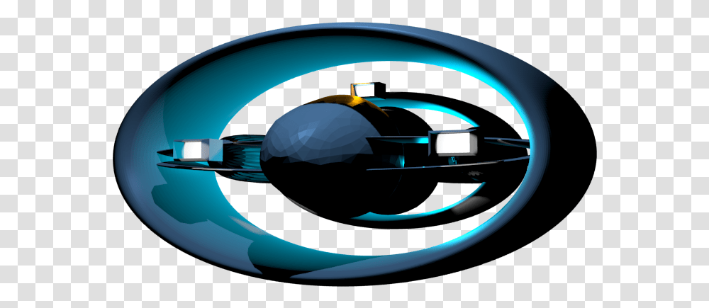 Spaceship Trader Vessel Opengameartorg Circle, Light, Headlight, Sphere, Wristwatch Transparent Png