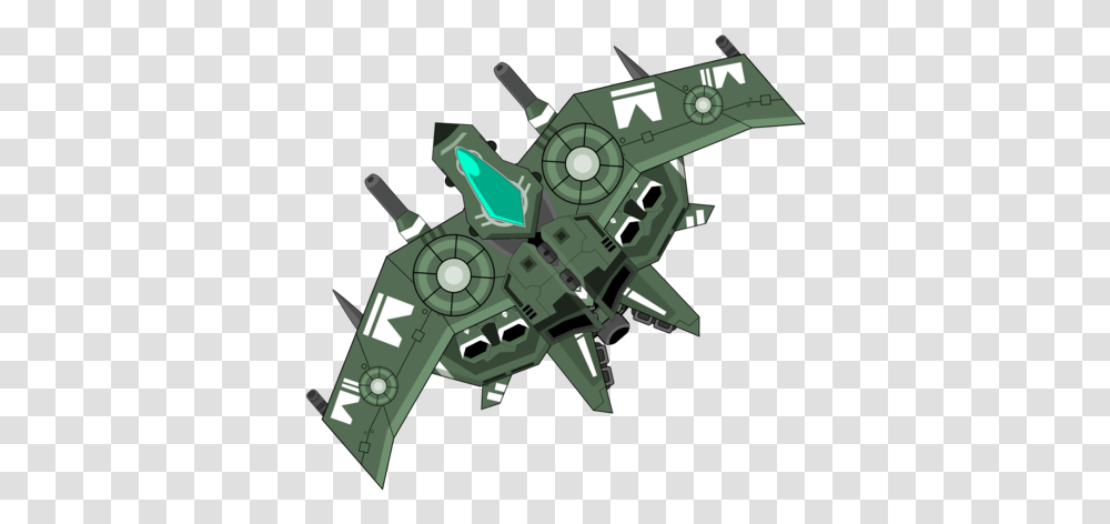 Spaceship With Weapons Cartoon, Aircraft, Vehicle, Transportation, Airplane Transparent Png