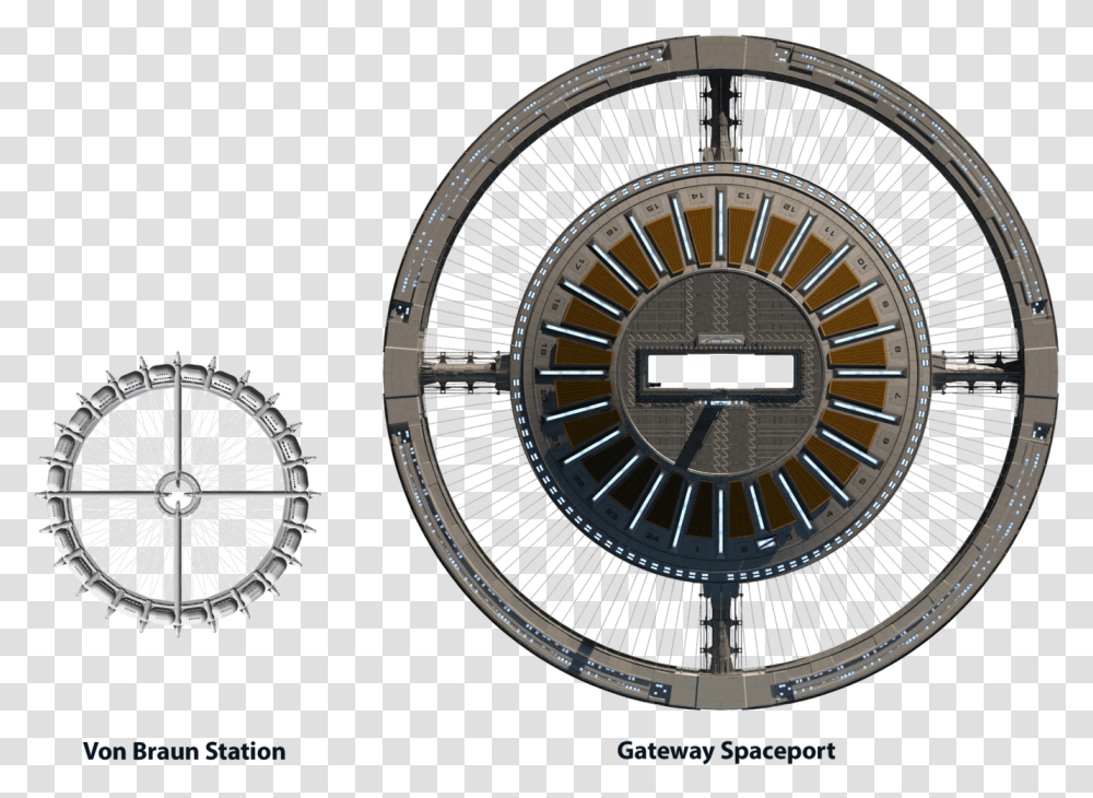 Spacestation Gateway Foundation Space Station, Wheel, Machine, Spoke, Tire Transparent Png