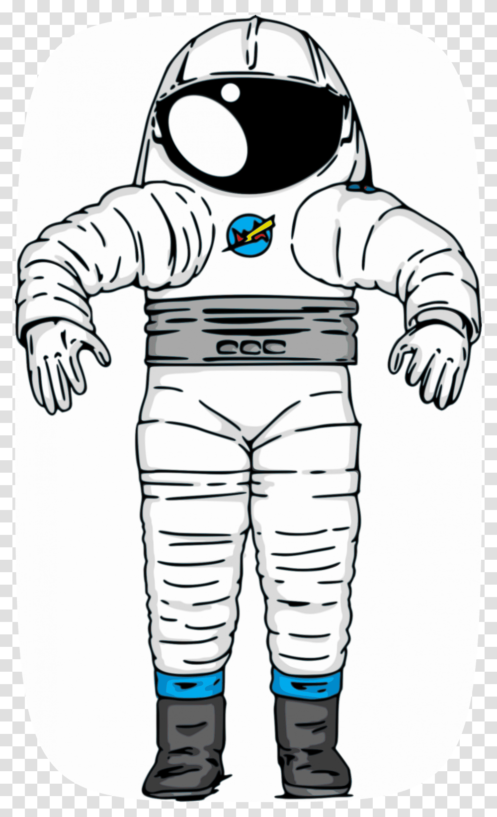 Spacesuit Clipart Part, Person, Human, Astronaut Transparent Png