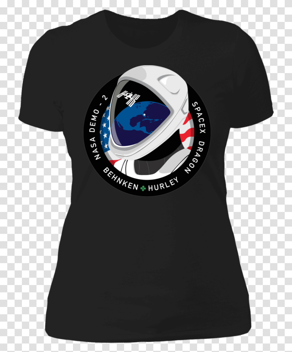 Spacex Crew Dragon Elon Musk Demo 2 Mission Shirt - Thetrendytee Spacex Dragon T Shirt, Clothing, Apparel, T-Shirt, Sleeve Transparent Png