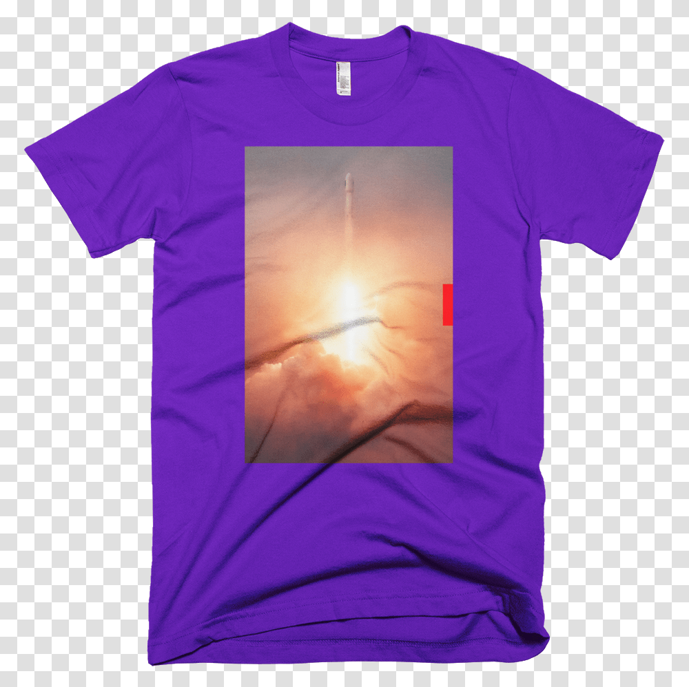 Spacex Launch Purple Straight Outta, Clothing, Apparel, T-Shirt Transparent Png