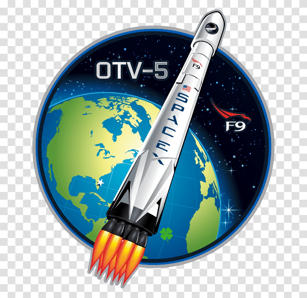 Spacex Otv 5 Patch, Outer Space, Astronomy, Universe, Planet Transparent Png