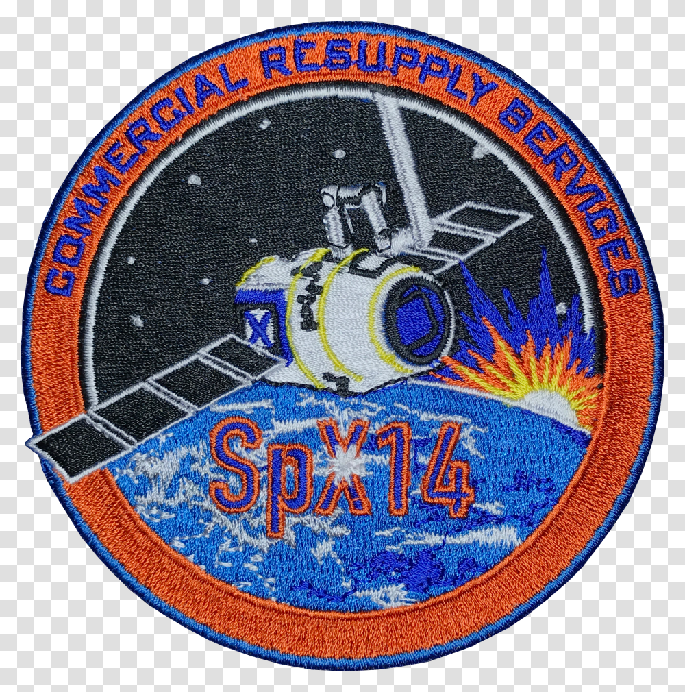 Spacex Patch List Logo Transparent Png