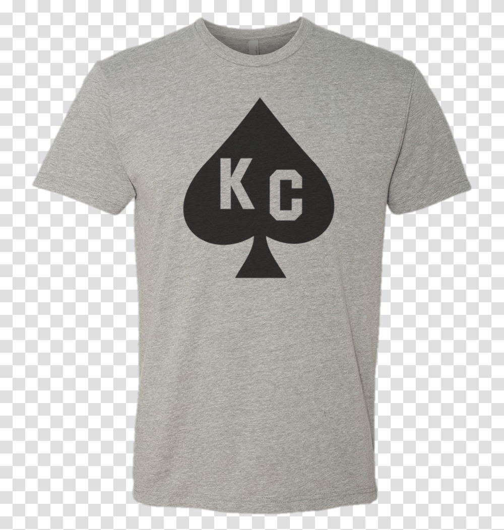 Spade Symbol T Shirt, Apparel, T-Shirt, Sleeve Transparent Png