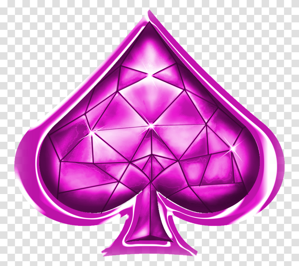 Spade Symbol, Triangle, Lamp, Diamond, Gemstone Transparent Png