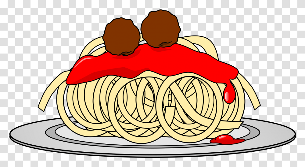 Spaghetti And Meatballs & Clipart Free Spaghetti And Meatballs Animated, Hot Dog, Food, Gold, Text Transparent Png